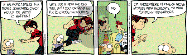 The Buckets on Thursday June 25, 2015 Comic Strip