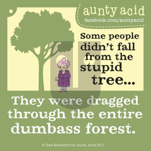 Aunty Acid on Tuesday September 19, 2017 Comic Strip