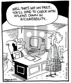 Reality Check on Wednesday April 5, 2000 Comic Strip