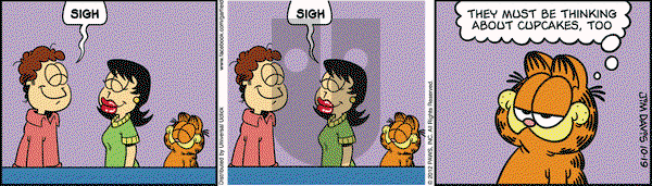 Garfield on Friday October 19, 2012 Comic Strip