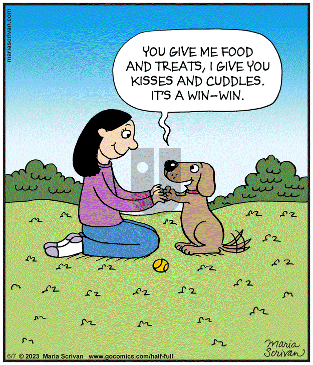 Half Full - Wednesday June 7, 2023 Comic Strip