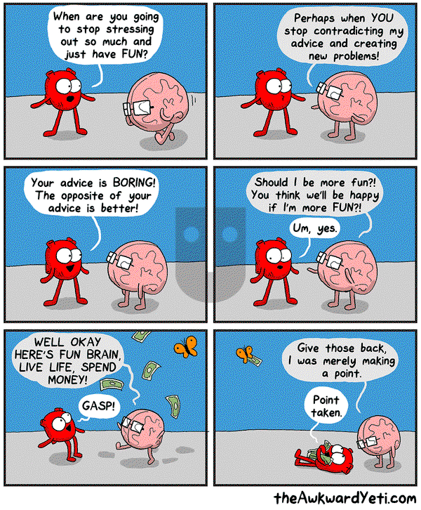 The Awkward Yeti on Monday August 8, 2016 Comic Strip