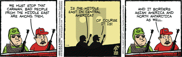 La Cucaracha on Thursday November 8, 2018 Comic Strip