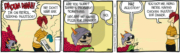 The Buckets on Friday February 13, 2015 Comic Strip