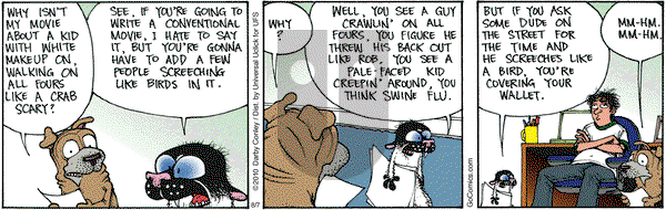 Get Fuzzy on Tuesday August 7, 2012 Comic Strip