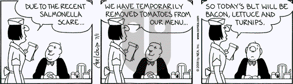 The Born Loser on Tuesday July 1, 2008 Comic Strip