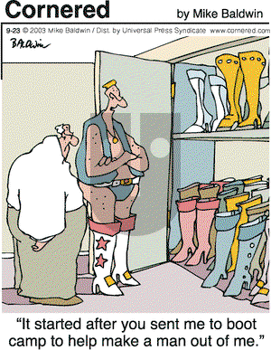 Cornered - Tuesday September 23, 2003 Comic Strip