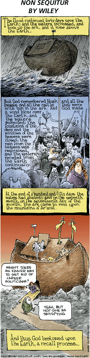 Non Sequitur on Friday December 12, 2003 Comic Strip