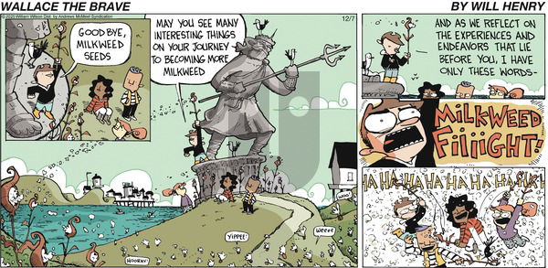 Wallace the Brave on Sunday December 7, 2025 Comic Strip