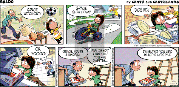 Baldo - Sunday October 30, 2011 Comic Strip