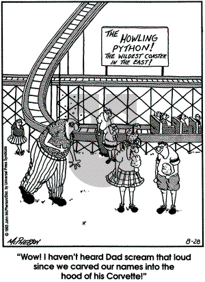 Close to Home on Saturday August 28, 1993 Comic Strip