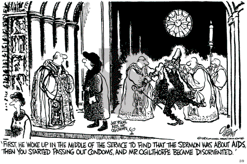 Pat Oliphant on Monday February 9, 1987 Comic Strip