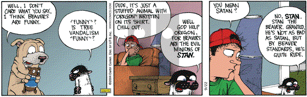 Get Fuzzy on Wednesday September 22, 2004 Comic Strip