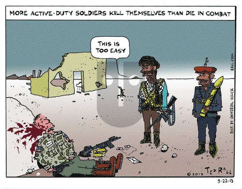 Ted Rall on Wednesday May 22, 2013 Comic Strip