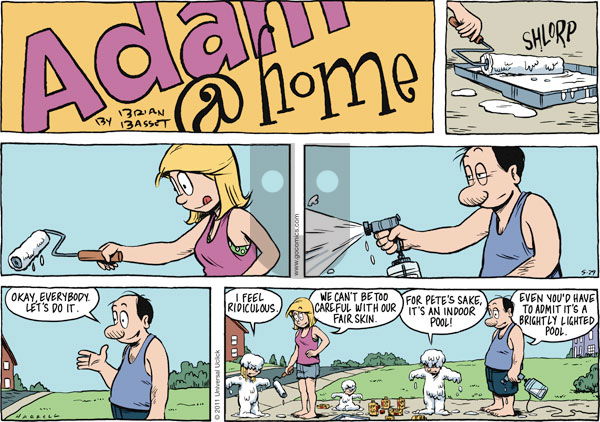 Adam@Home on Sunday May 29, 2011 Comic Strip