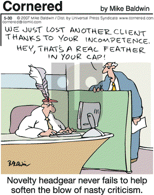 Cornered on Wednesday May 30, 2007 Comic Strip
