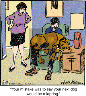 Marmaduke on Friday February 27, 2009 Comic Strip