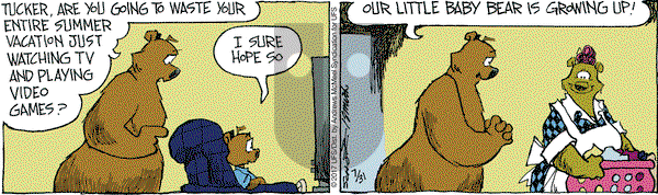 The Grizzwells on Monday July 31, 2017 Comic Strip