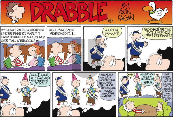 Drabble on Sunday November 17, 2013 Comic Strip