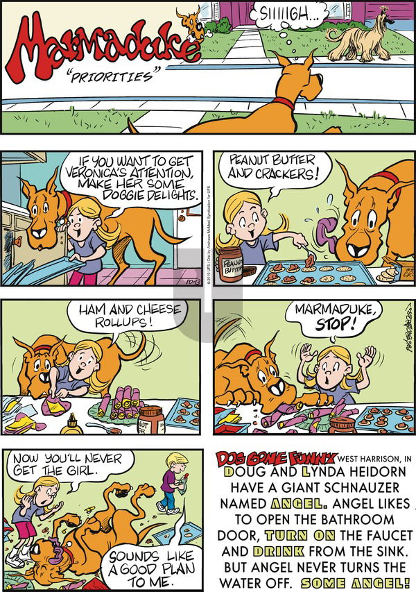 Marmaduke on Sunday October 13, 2019 Comic Strip