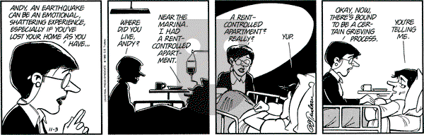 Doonesbury on Friday November 3, 1989 Comic Strip