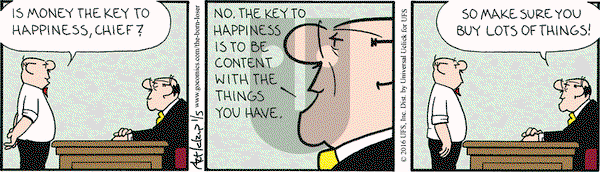 The Born Loser on Tuesday January 5, 2016 Comic Strip
