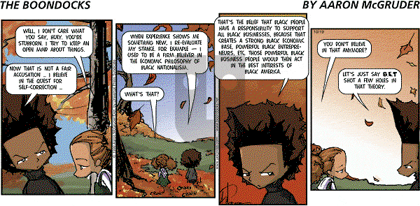 The Boondocks on Sunday May 22, 2011 Comic Strip