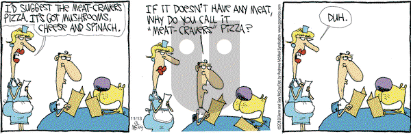 The Duplex on Tuesday November 13, 2018 Comic Strip