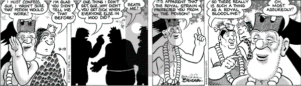 Alley Oop on Wednesday September 19, 2007 Comic Strip