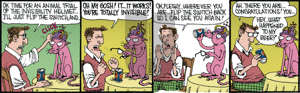 Monty on Tuesday February 5, 2013 Comic Strip