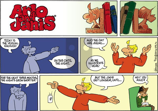Arlo and Janis on Sunday March 20, 2011 Comic Strip