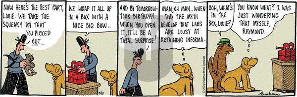 Overboard on Tuesday April 5, 2005 Comic Strip