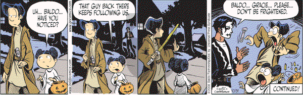 Baldo on Friday October 31, 2008 Comic Strip