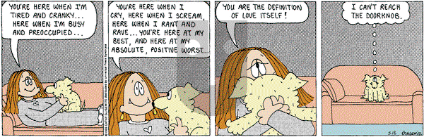 Cathy Classics on Saturday May 18, 2002 Comic Strip