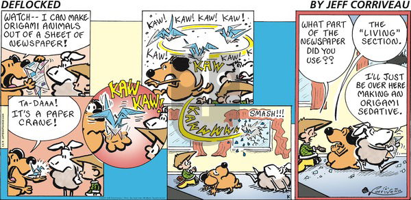 DeFlocked on Sunday December 6, 2020 Comic Strip