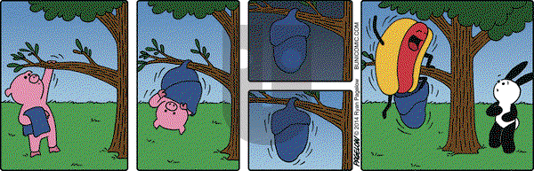 Buni on Friday August 1, 2014 Comic Strip