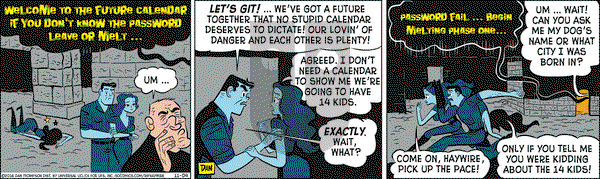 Rip Haywire on Friday November 4, 2016 Comic Strip