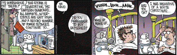 Monty on Friday December 22, 2017 Comic Strip