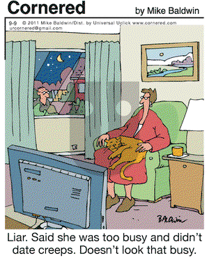 Cornered on Friday September 9, 2011 Comic Strip