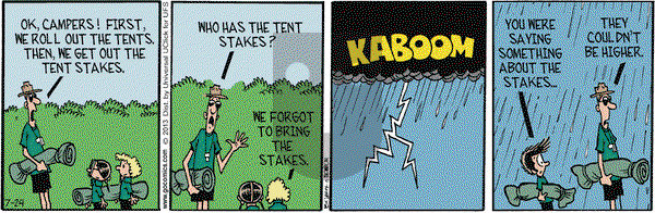 Grand Avenue on Wednesday July 24, 2013 Comic Strip