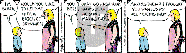 The Born Loser on Wednesday August 7, 2024 Comic Strip