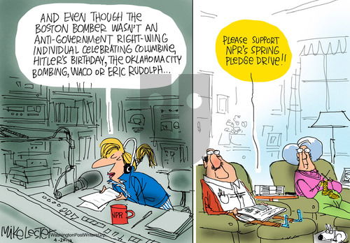 Mike Lester - Saturday April 20, 2013 Comic Strip
