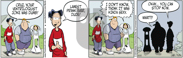 Baldo on Friday October 2, 2015 Comic Strip