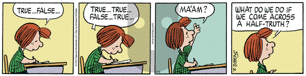 Peanuts on Tuesday April 8, 2025 Comic Strip