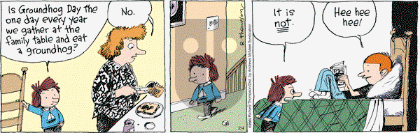 Cul de Sac on Monday February 4, 2019 Comic Strip