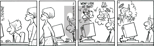 Arlo and Janis on Friday November 4, 1994 Comic Strip