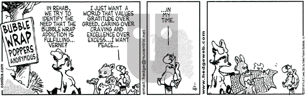Over the Hedge on Friday January 16, 2004 Comic Strip