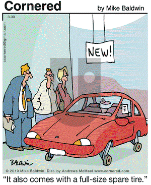 Cornered on Saturday March 30, 2019 Comic Strip