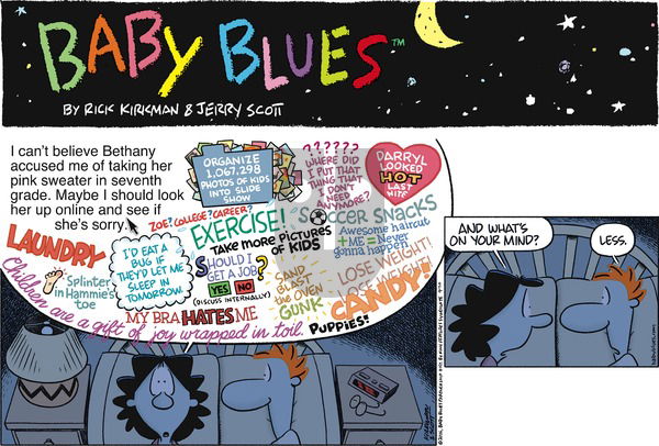 Baby Blues on Sunday September 20, 2020 Comic Strip