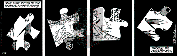 Doonesbury on Friday January 16, 1987 Comic Strip